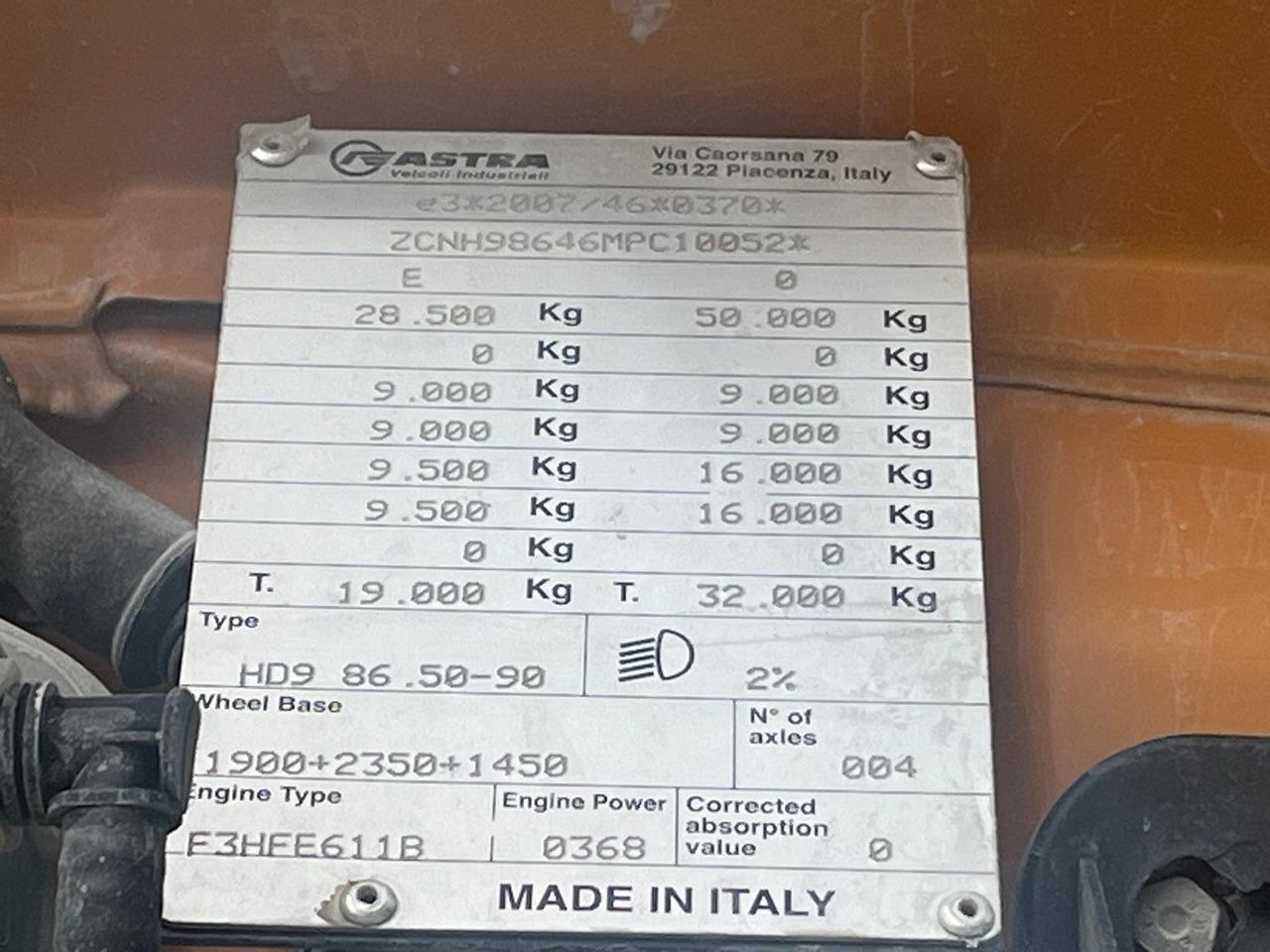 ASTRA HD9 86.50-90 8x6 ASTRA HD9 86.50-90 8x6, Unfallschaden, Cursor 13 - Caminhão chassi: foto 5 ASTRA HD9 86.50-90 8x6 ASTRA HD9 86.50-90 8x6, Unfallschaden, Cursor 13 - Caminhão chassi: foto 5