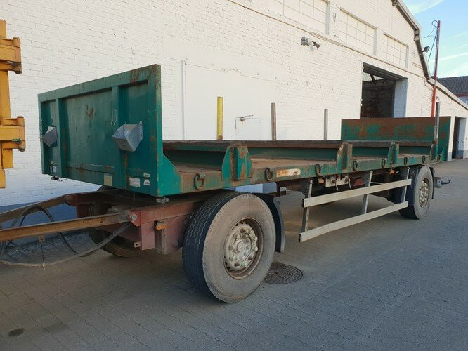 Anhänger Plateau Anhänger Pritsche Plateau, Rungen, 3x vorh. - Reboque plataforma/ Caixa aberta: foto 3 Anhänger Plateau Anhänger Pritsche Plateau, Rungen, 3x vorh. - Reboque plataforma/ Caixa aberta: foto 3