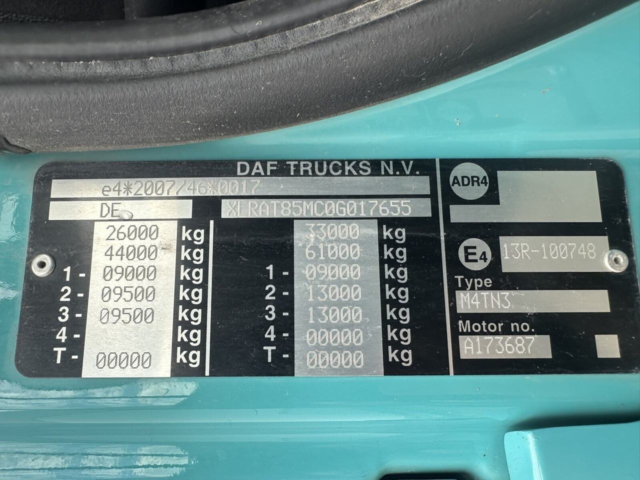 DAF CF 85.460 6x4 CF 85.460 6x4, Bordmatik links - Caminhão basculante: foto 4 DAF CF 85.460 6x4 CF 85.460 6x4, Bordmatik links - Caminhão basculante: foto 4
