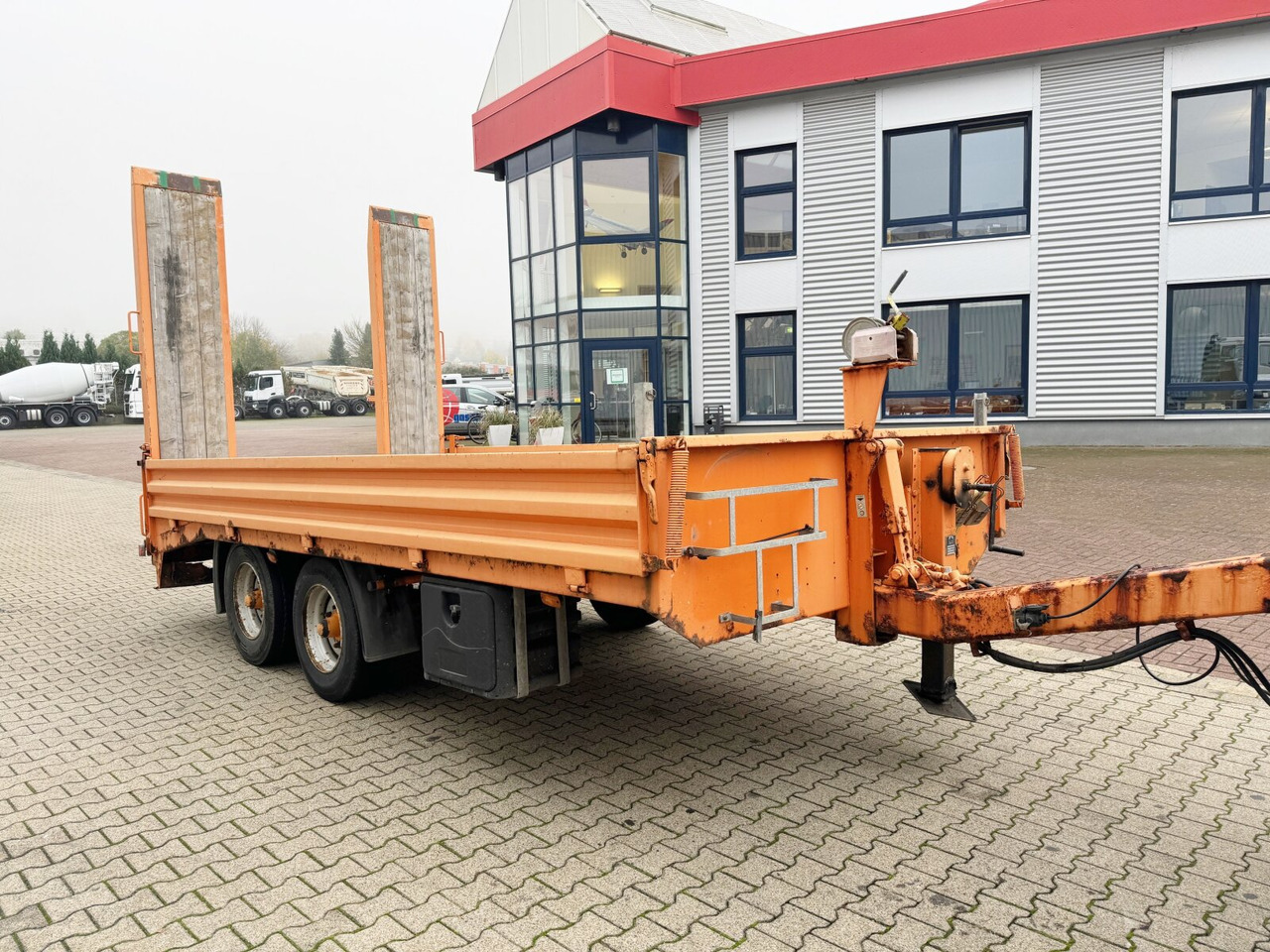 Reboque baixa para transporte de máquinas pesadas ETUE-TA 10 ETUE-TA 10, Ex , wenig benutzt top Zustand: foto 7