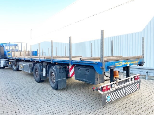 Fliegl SZS 290 SZS 290, Zwangsgelenkt - Semi-reboque plataforma/ Caixa aberta: foto 1 Fliegl SZS 290 SZS 290, Zwangsgelenkt - Semi-reboque plataforma/ Caixa aberta: foto 1
