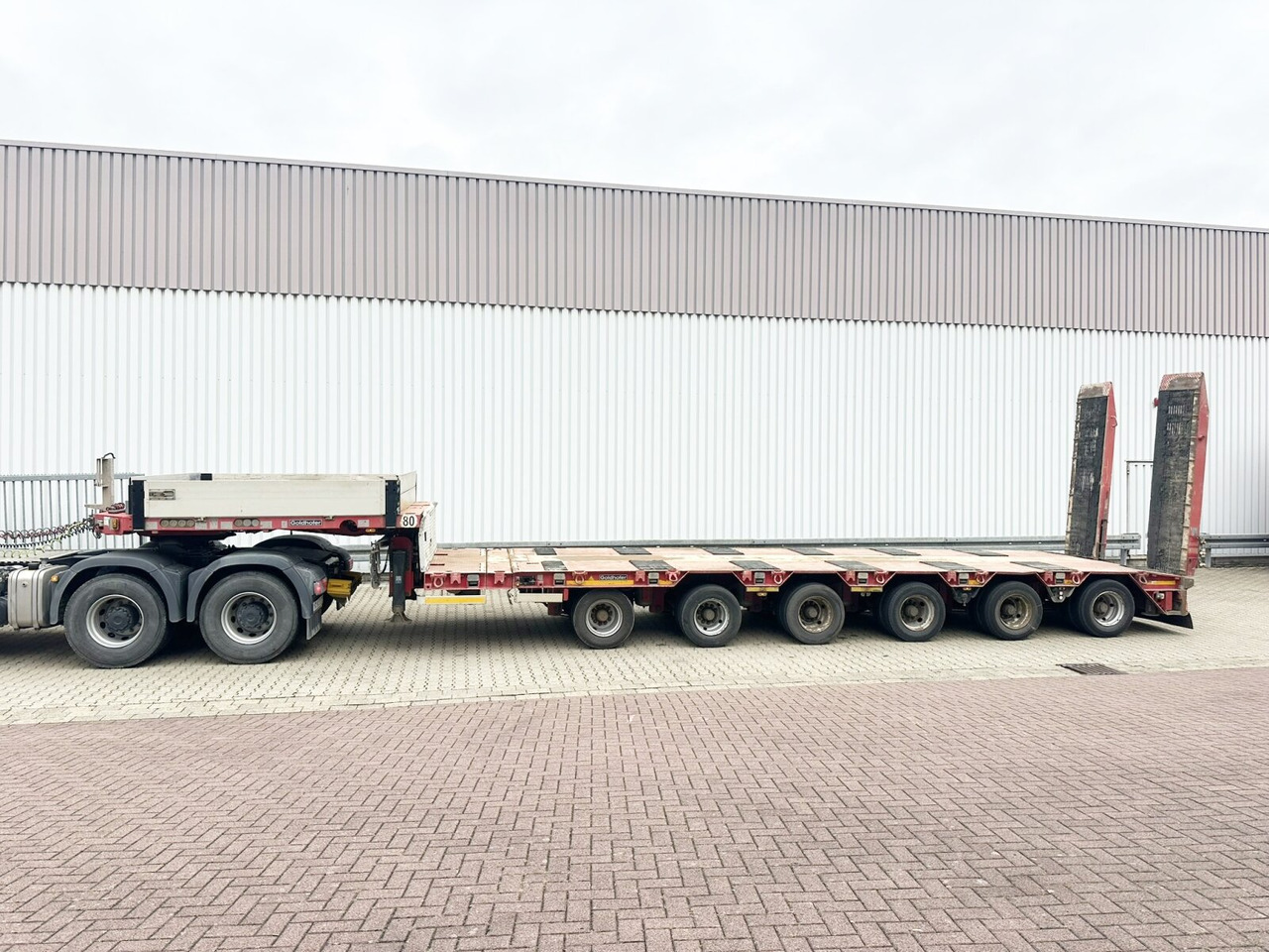 Goldhofer STZ L 6-67/80 A STZ-L 6-67/80 A, 6 Achsen, 86.000kg Ges.-Gew. - Semireboque baixa: foto 3 Goldhofer STZ L 6-67/80 A STZ-L 6-67/80 A, 6 Achsen, 86.000kg Ges.-Gew. - Semireboque baixa: foto 3