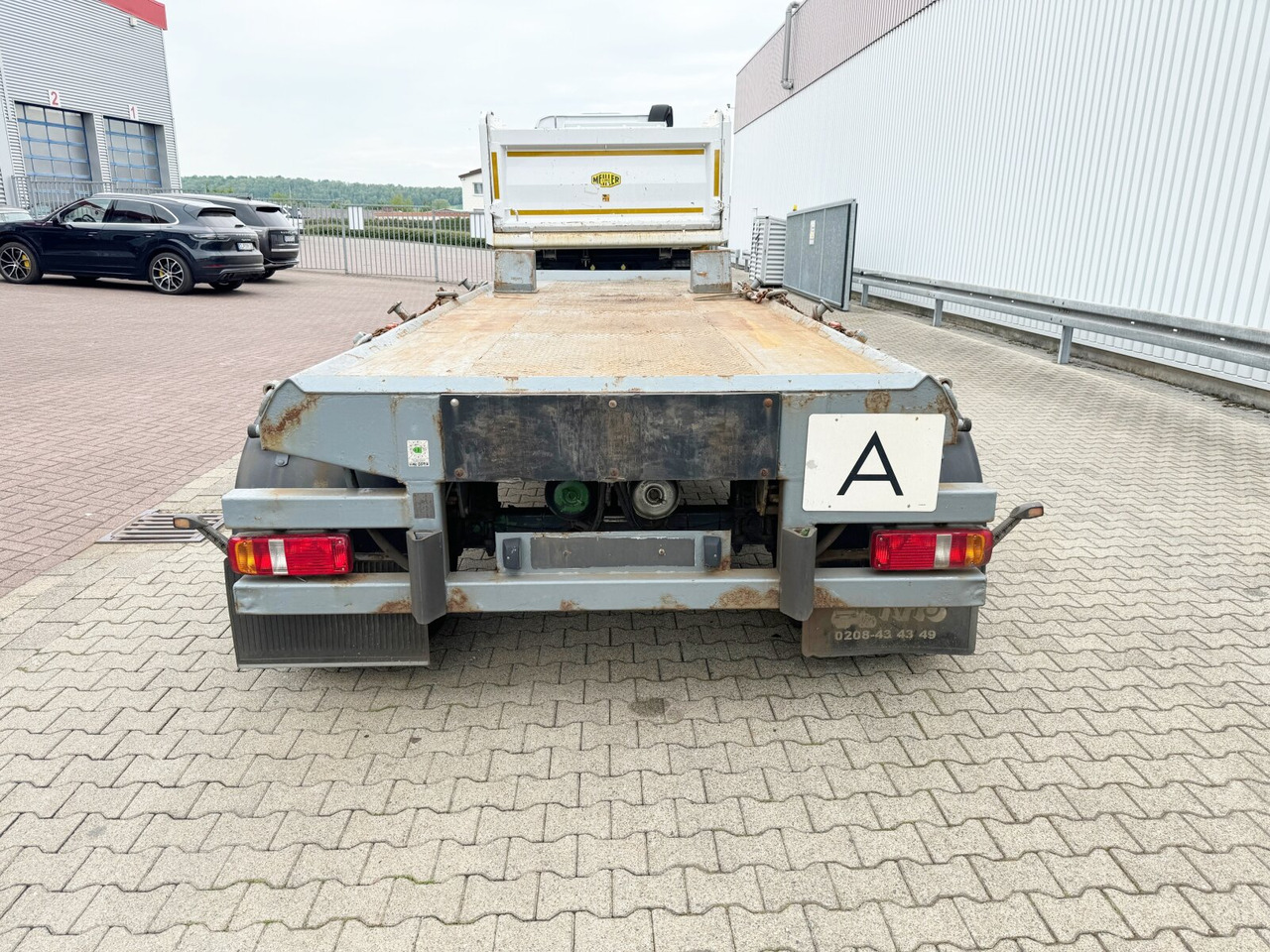 HKM A 18 ZB 3,4 A 18 ZB 3,4 Absetzanhänger - Reboque transportador de contêineres/ Caixa móvel: foto 5 HKM A 18 ZB 3,4 A 18 ZB 3,4 Absetzanhänger - Reboque transportador de contêineres/ Caixa móvel: foto 5