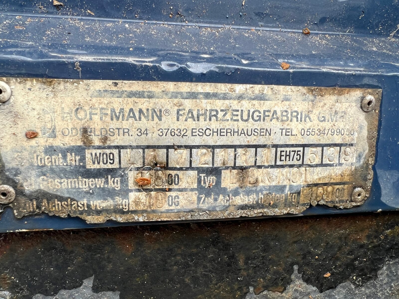 Hoffmann LTDK 11,0T LTDK 11,0T - Reboque plataforma/ Caixa aberta: foto 4 Hoffmann LTDK 11,0T LTDK 11,0T - Reboque plataforma/ Caixa aberta: foto 4