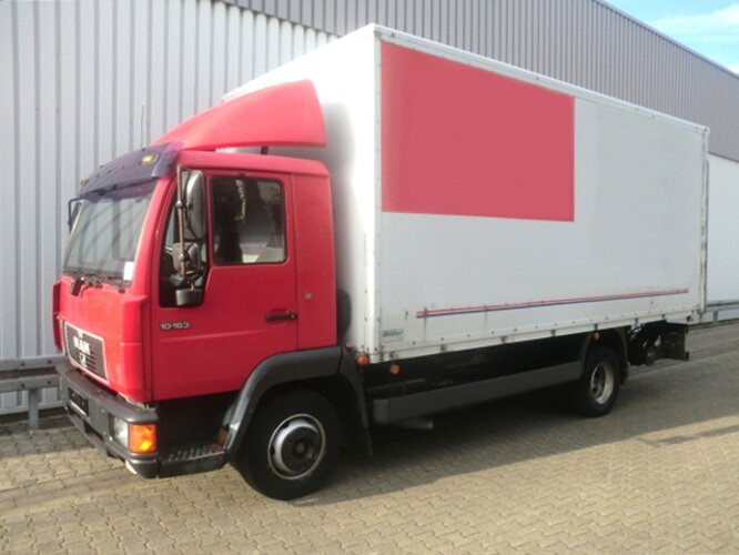 MAN L35 10.163 4x2 - Caminhão furgão: foto 1 MAN L35 10.163 4x2 - Caminhão furgão: foto 1