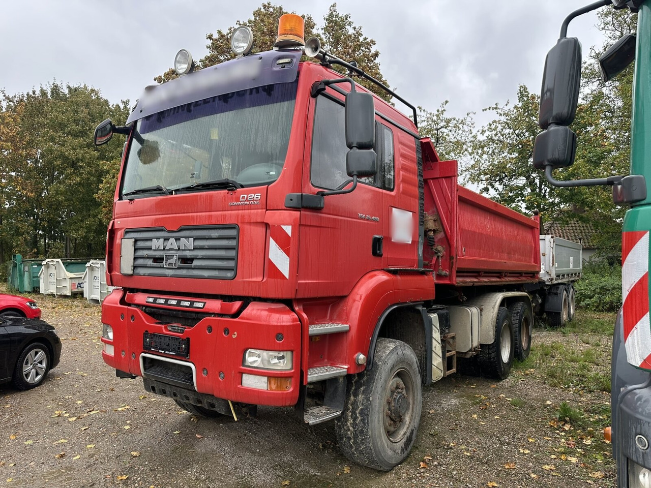 MAN TGA 26.480 6X6H BL TGA 26.480 6X6H BL, HYDRODRIVE, Intarder, Wechselsystem (Sattelplatte) - Caminhão basculante: foto 1 MAN TGA 26.480 6X6H BL TGA 26.480 6X6H BL, HYDRODRIVE, Intarder, Wechselsystem (Sattelplatte) - Caminhão basculante: foto 1