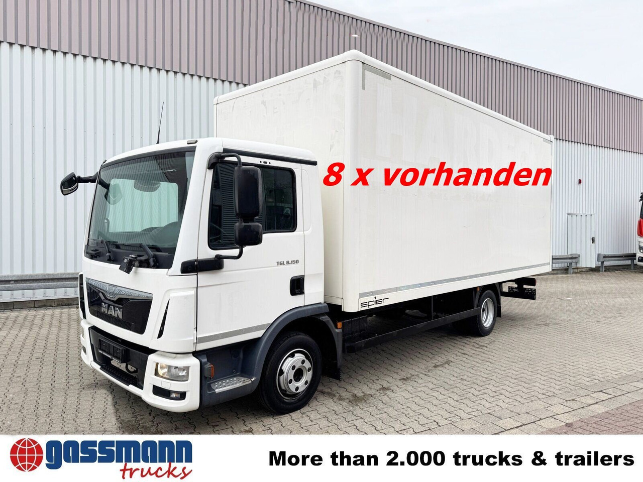 MAN TGL 8.150/180 4x2 BL TGL 8.150/180 4x2 BL, Möbelkoffer mit Rolltor - Caminhão furgão: foto 1 MAN TGL 8.150/180 4x2 BL TGL 8.150/180 4x2 BL, Möbelkoffer mit Rolltor - Caminhão furgão: foto 1