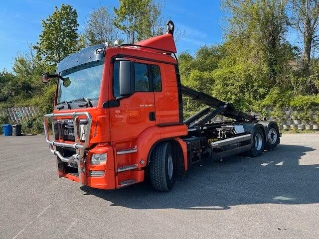 MAN TGS 26.480 6x2-4 BL TGS 26.480 6x2-4 BL, Intarder, Lenk-/Liftachse, Motorabtrieb - Caminhão polibenne: foto 1 MAN TGS 26.480 6x2-4 BL TGS 26.480 6x2-4 BL, Intarder, Lenk-/Liftachse, Motorabtrieb - Caminhão polibenne: foto 1