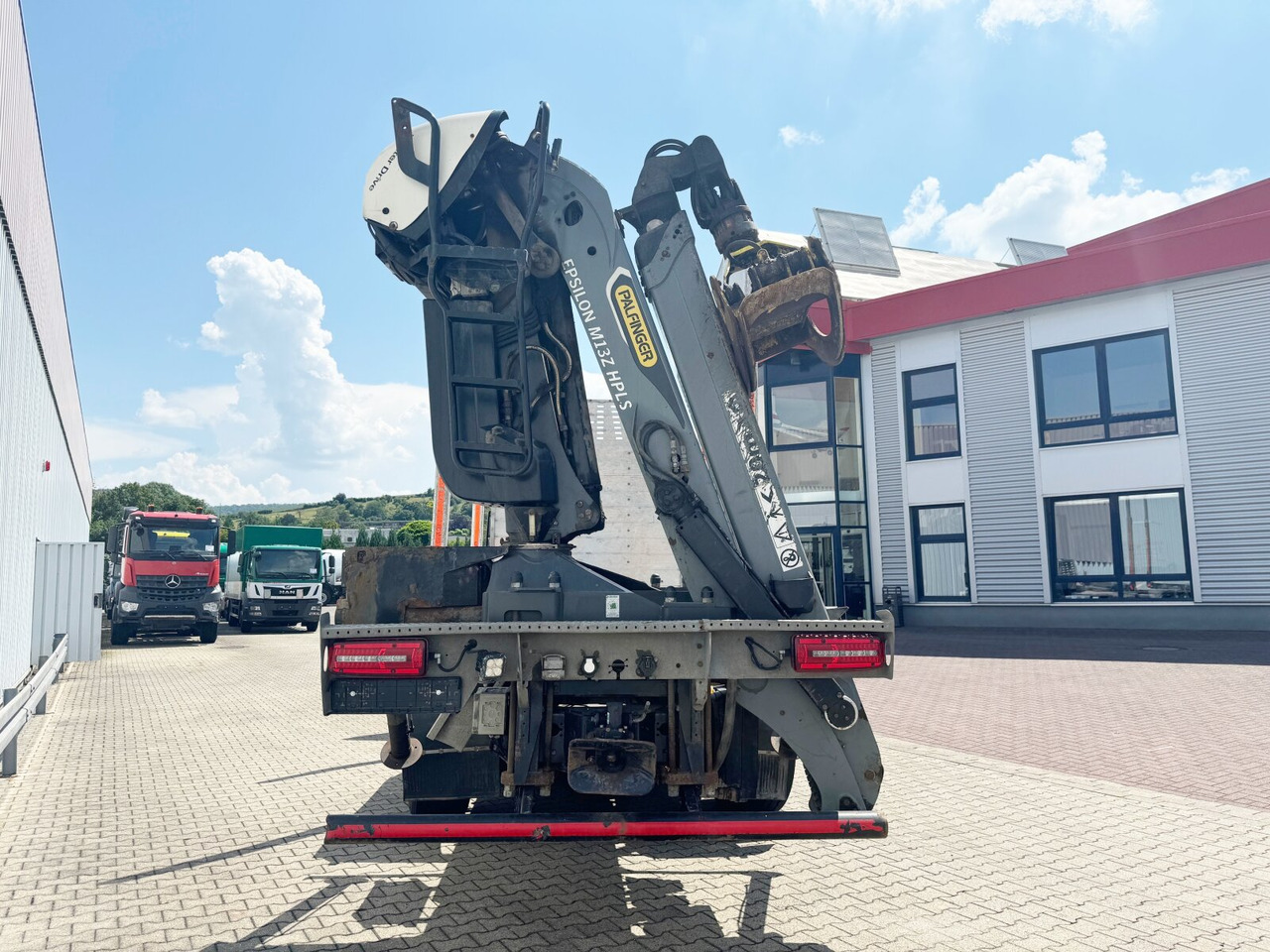 Caminhão florestal, Caminhão grua MAN TGS 26.500 6X4H-4 BL TGS 26.500 6X4H-4 BL, PriTarder, HydroDrive, Lenk-/Lift, Heckkran Epsilon M13Z83: foto 10