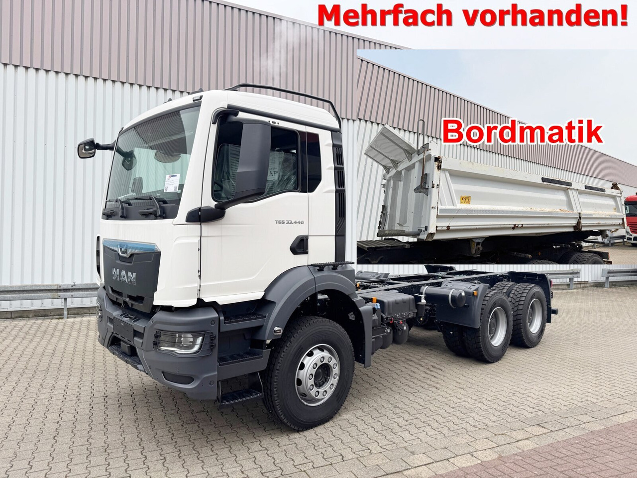MAN TGS 33.440 6x4 BB TGS 33.440 6x4 BB, Bordmatik, mehrfach vorhanden! - Caminhão basculante: foto 1 MAN TGS 33.440 6x4 BB TGS 33.440 6x4 BB, Bordmatik, mehrfach vorhanden! - Caminhão basculante: foto 1