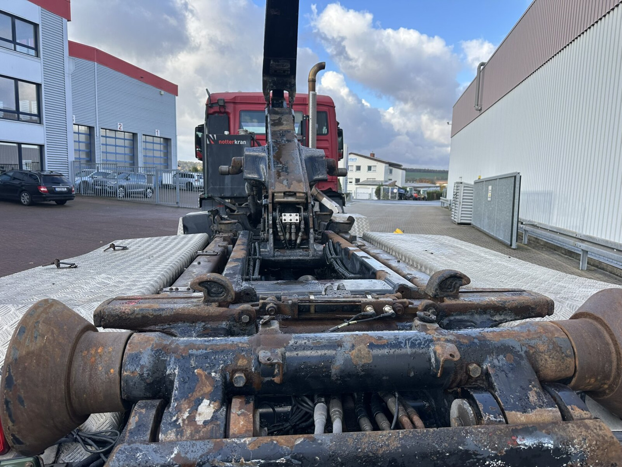 MAN TGS 35.480 8X4 BL TGS 35.400 8x4 BL, Schub-Knick bis 6,5m Container - Caminhão polibenne: foto 3 MAN TGS 35.480 8X4 BL TGS 35.400 8x4 BL, Schub-Knick bis 6,5m Container - Caminhão polibenne: foto 3