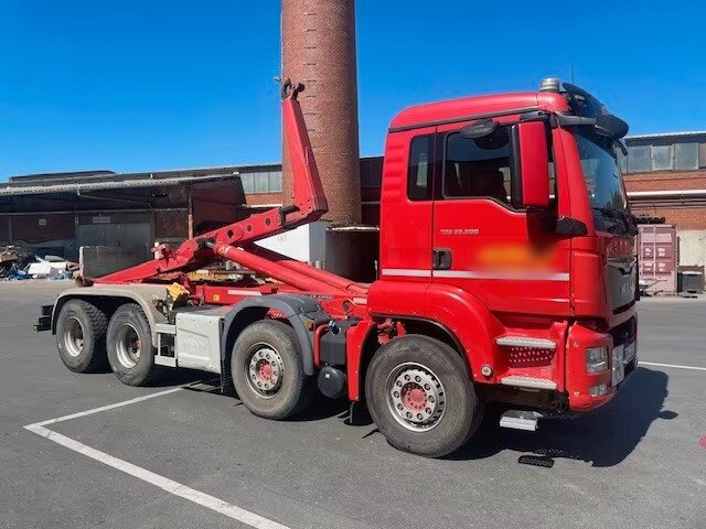 MAN TGS 35.500 8x4 BB TGS 35.500 8x4 BB, Pritarder, Meiller RK 30.65 - Caminhão polibenne: foto 4 MAN TGS 35.500 8x4 BB TGS 35.500 8x4 BB, Pritarder, Meiller RK 30.65 - Caminhão polibenne: foto 4