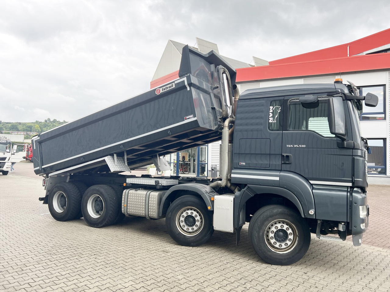 Dumper MAN TGS 35.510 8x4 BL TGS 35.510 8x4 BL, Intarder, Stahlmulde ca. 13m³, hydr. Heckklappenöffnung: foto 10