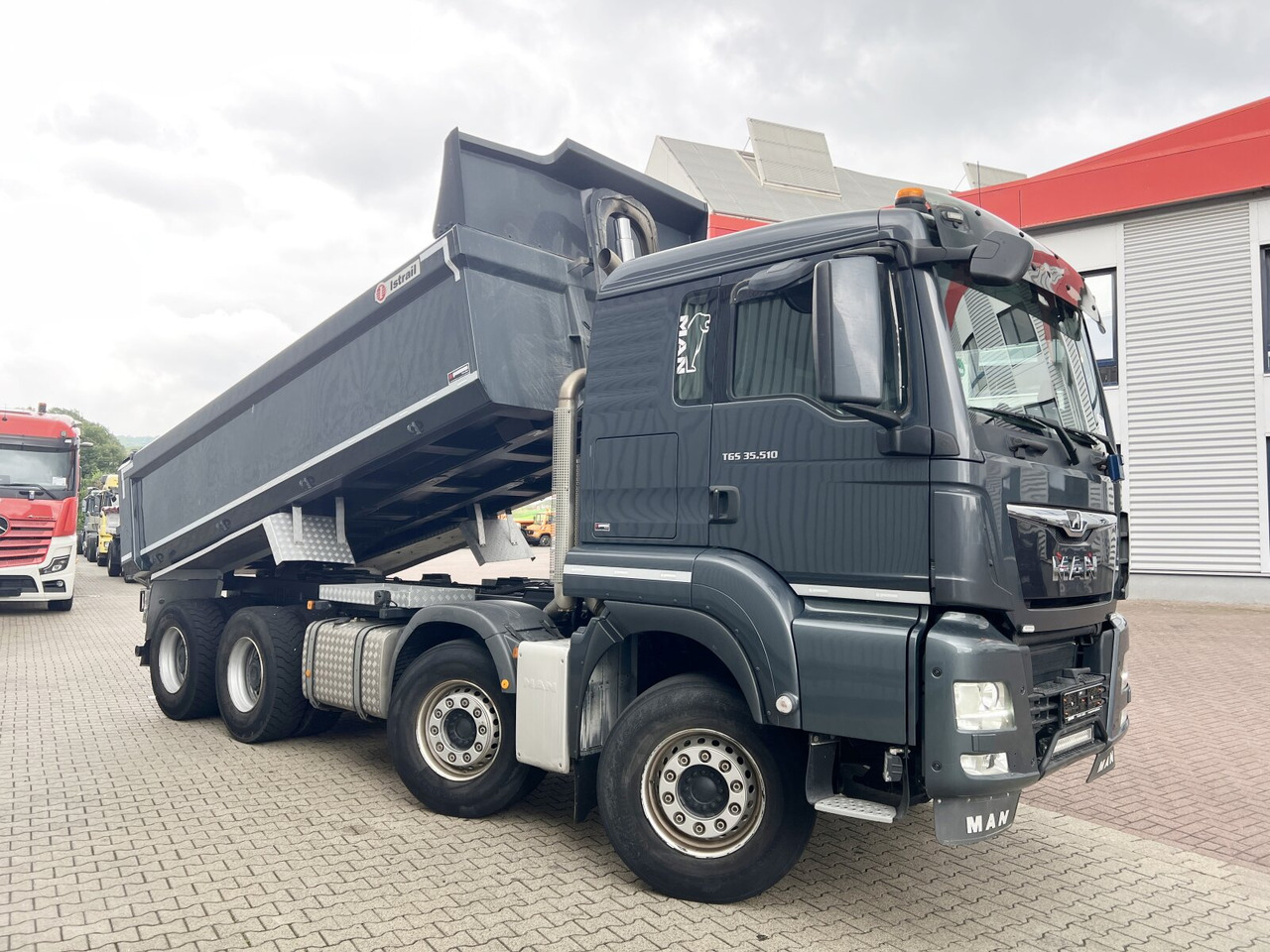 Dumper MAN TGS 35.510 8x4 BL TGS 35.510 8x4 BL, Intarder, Stahlmulde ca. 13m³, hydr. Heckklappenöffnung: foto 9