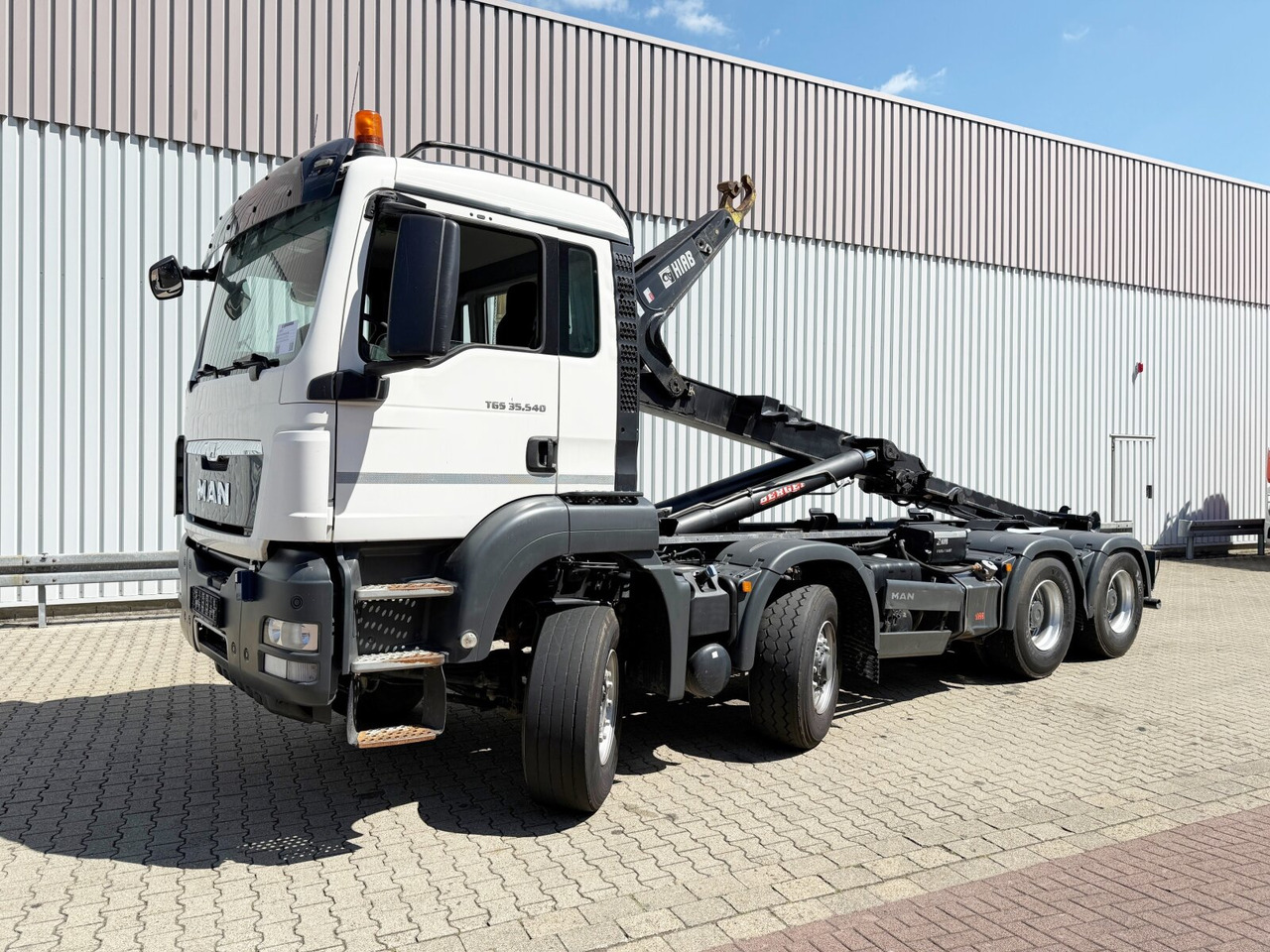 MAN TGS 35.540 8x6H BL TGS 35.540 8x6H BL, HydroDrive, PriTrader, Hiab Abrollkipper bis 7 m - Caminhão polibenne: foto 1 MAN TGS 35.540 8x6H BL TGS 35.540 8x6H BL, HydroDrive, PriTrader, Hiab Abrollkipper bis 7 m - Caminhão polibenne: foto 1