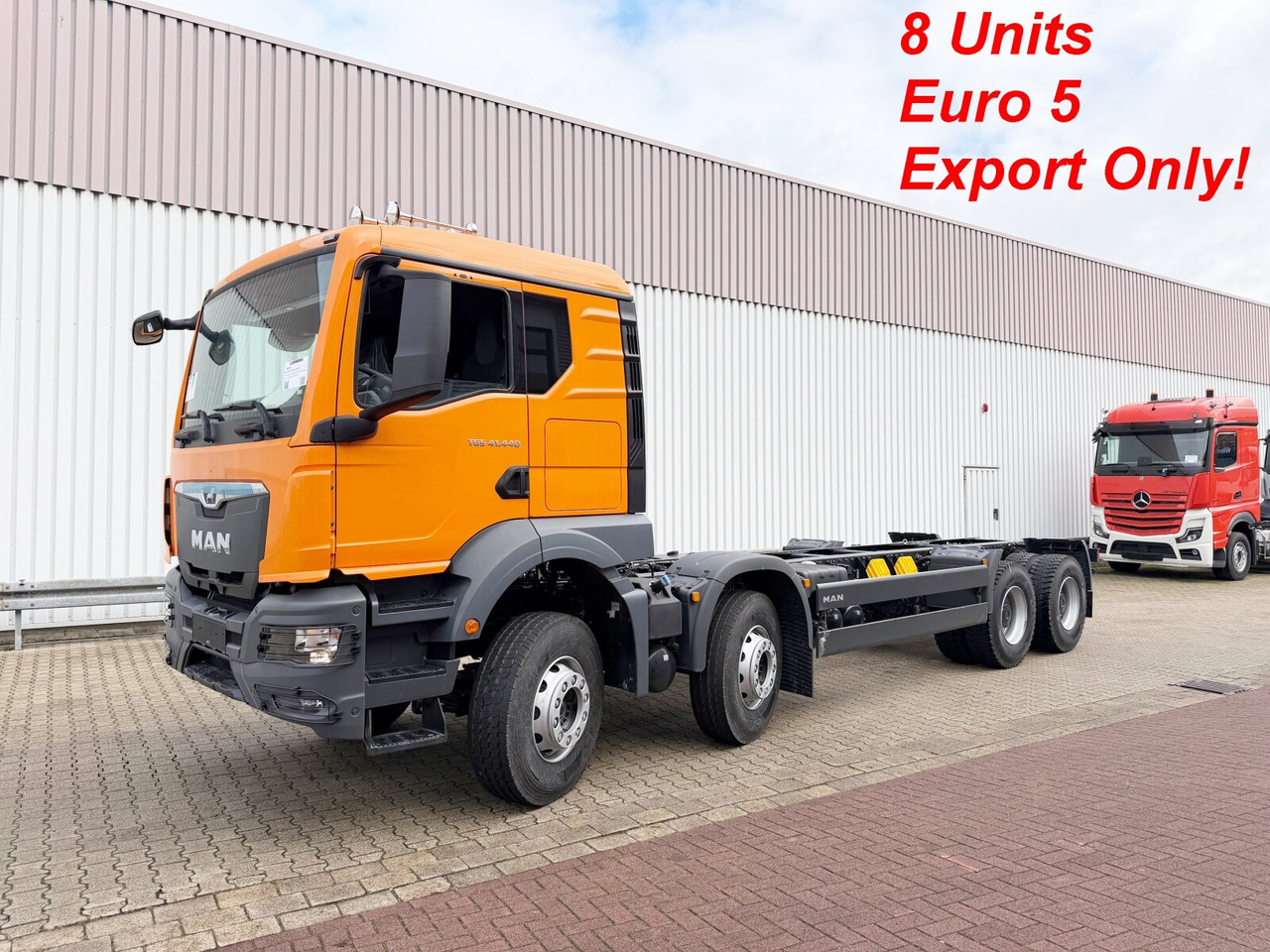 MAN TGS 41.440 8x4 BB CH TGS 41.440 8x4 BB CH, Retarder, MEHRFACH VORHANDEN! - Caminhão chassi: foto 1 MAN TGS 41.440 8x4 BB CH TGS 41.440 8x4 BB CH, Retarder, MEHRFACH VORHANDEN! - Caminhão chassi: foto 1