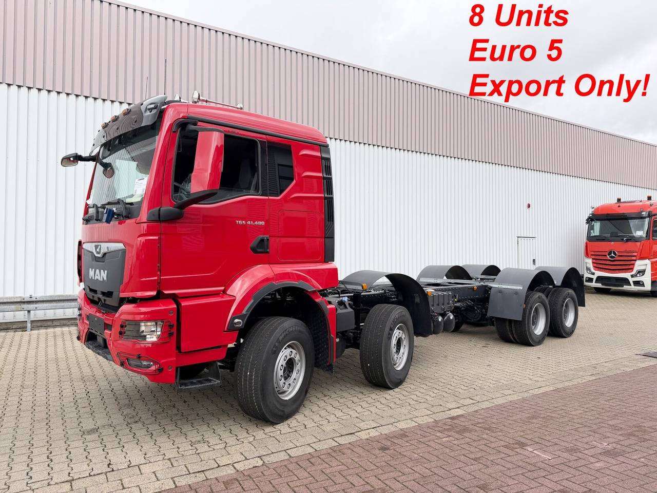 MAN TGS 41.480 8x4 BB CH TGS 41.480 8x4 BB CH, MEHRFACH VORHANDEN! - Caminhão chassi: foto 1 MAN TGS 41.480 8x4 BB CH TGS 41.480 8x4 BB CH, MEHRFACH VORHANDEN! - Caminhão chassi: foto 1