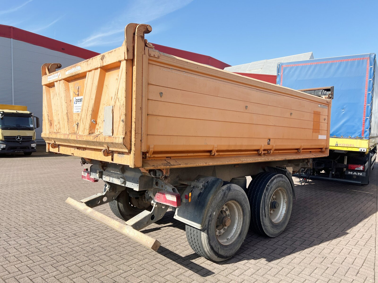 Meiller Meiller MZDA 18/2 Meiller MZDA 18/2, - Reboque basculante: foto 3 Meiller Meiller MZDA 18/2 Meiller MZDA 18/2, - Reboque basculante: foto 3