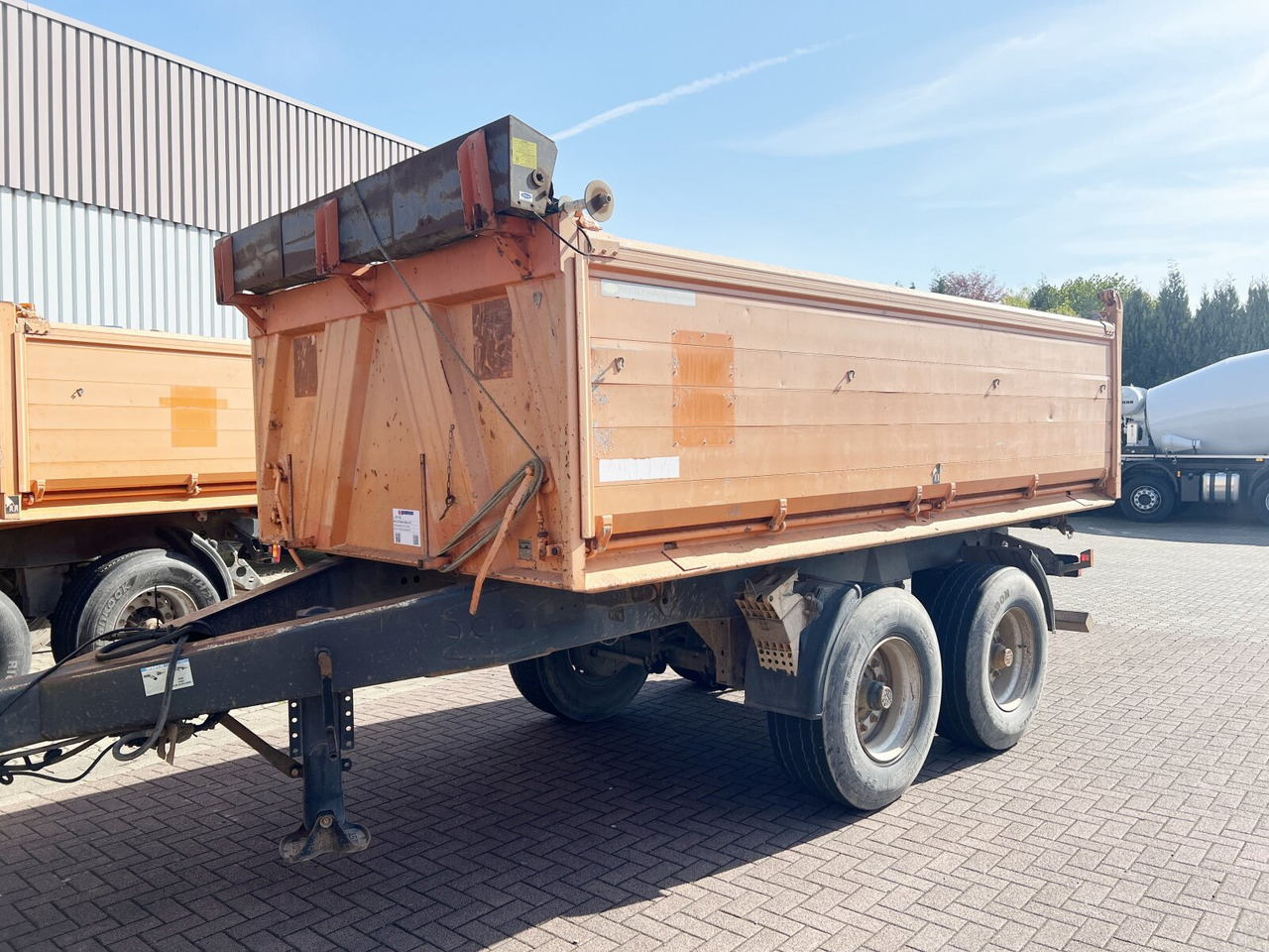 Meiller Meiller MZDA 18/2 Meiller MZDA 18/2, - Reboque basculante: foto 1 Meiller Meiller MZDA 18/2 Meiller MZDA 18/2, - Reboque basculante: foto 1