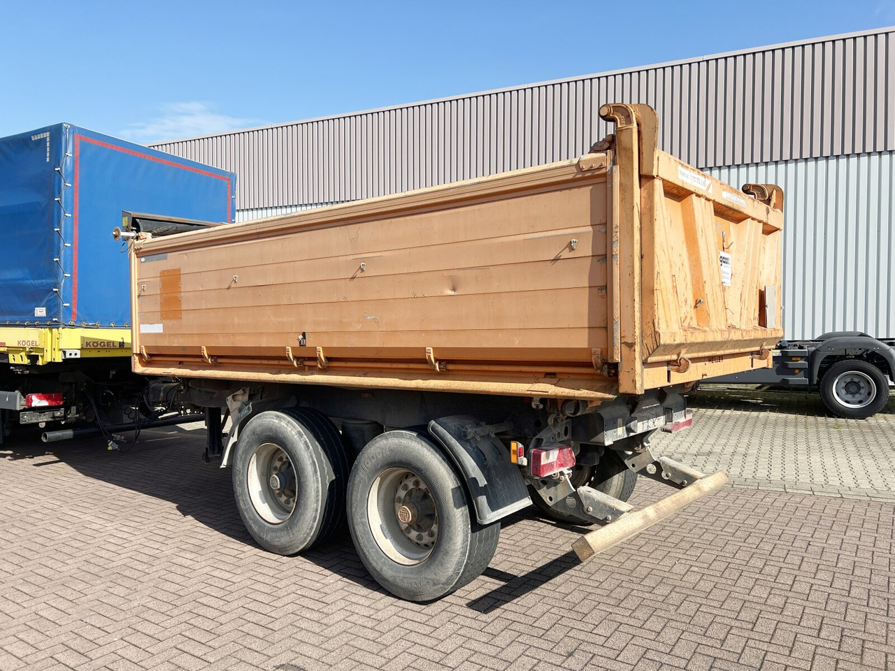 Meiller Meiller MZDA 18/2 Meiller MZDA 18/2, - Reboque basculante: foto 2 Meiller Meiller MZDA 18/2 Meiller MZDA 18/2, - Reboque basculante: foto 2