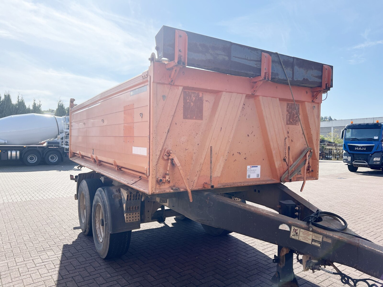 Meiller Meiller MZDA 18/2 Meiller MZDA 18/2, - Reboque basculante: foto 4 Meiller Meiller MZDA 18/2 Meiller MZDA 18/2, - Reboque basculante: foto 4