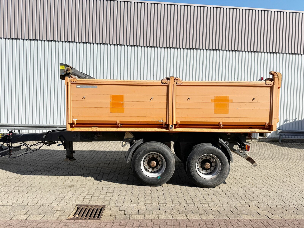 Meiller Meiller MZDA 18/2 Meiller MZDA 18/2, geteilte Alu-Bordwände, ca. 11m³ - Reboque basculante: foto 4 Meiller Meiller MZDA 18/2 Meiller MZDA 18/2, geteilte Alu-Bordwände, ca. 11m³ - Reboque basculante: foto 4