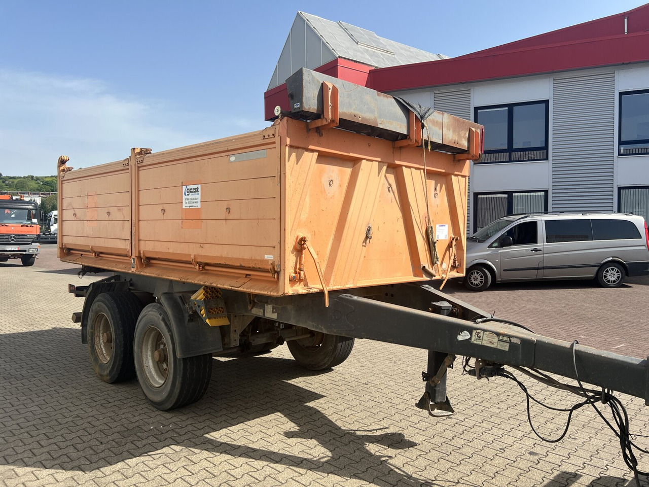 Meiller Meiller MZDA 18/2 Meiller MZDA 18/2, geteilte Bordwände - Reboque basculante: foto 5 Meiller Meiller MZDA 18/2 Meiller MZDA 18/2, geteilte Bordwände - Reboque basculante: foto 5