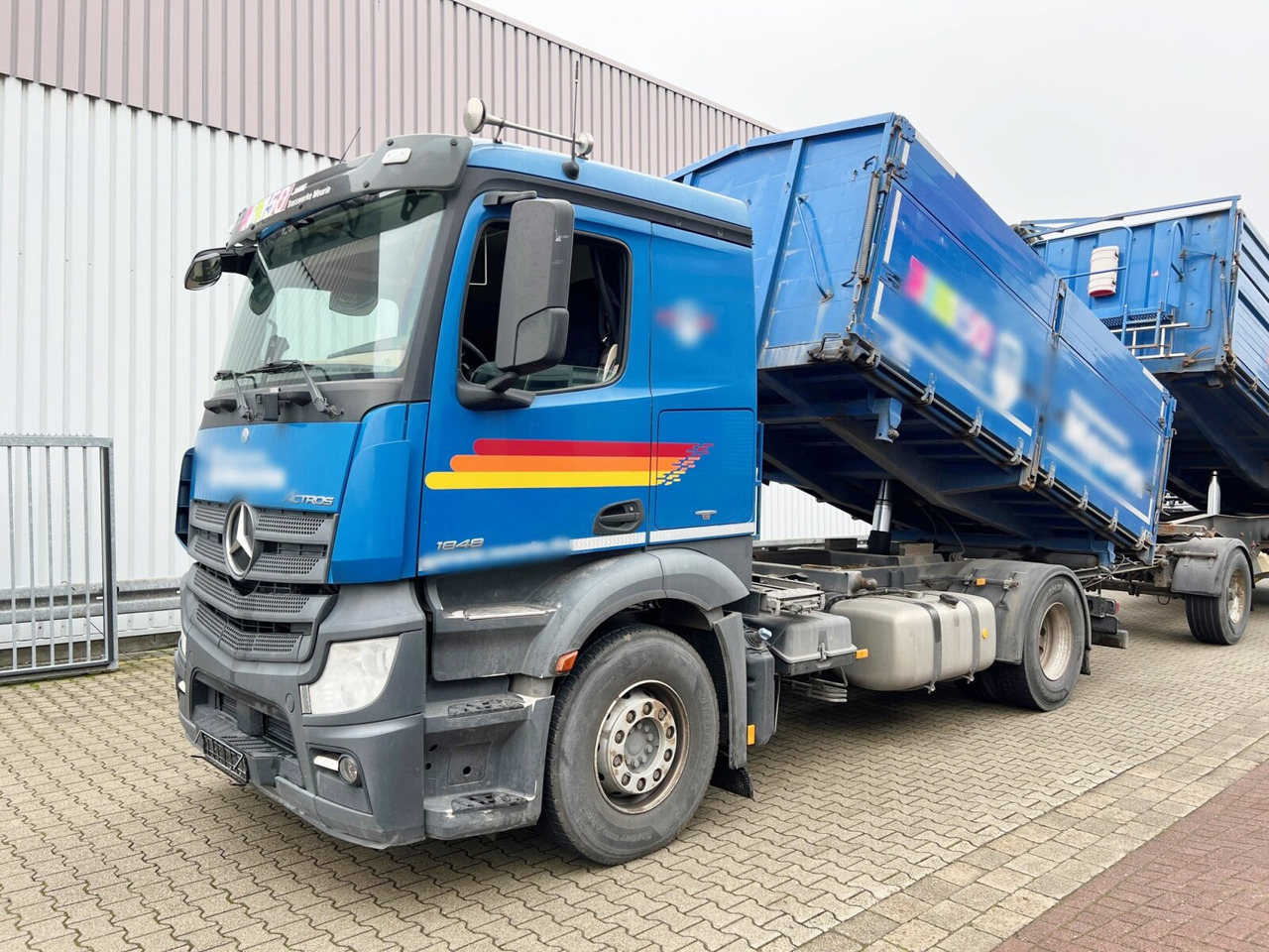 Mercedes-Benz Actros 1848 L 4x2 Actros 1848 L 4x2, Retarder, Getreidekipper ca. 16m³ - Caminhão basculante: foto 1 Mercedes-Benz Actros 1848 L 4x2 Actros 1848 L 4x2, Retarder, Getreidekipper ca. 16m³ - Caminhão basculante: foto 1