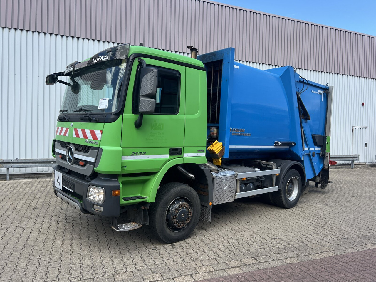 Mercedes-Benz Actros 2032 LA 4x4 Actros 2032 LA 4x4, Faun Variopress 310 ca. 10m³, Zöller Schüttung - Caminhão de lixo: foto 1 Mercedes-Benz Actros 2032 LA 4x4 Actros 2032 LA 4x4, Faun Variopress 310 ca. 10m³, Zöller Schüttung - Caminhão de lixo: foto 1