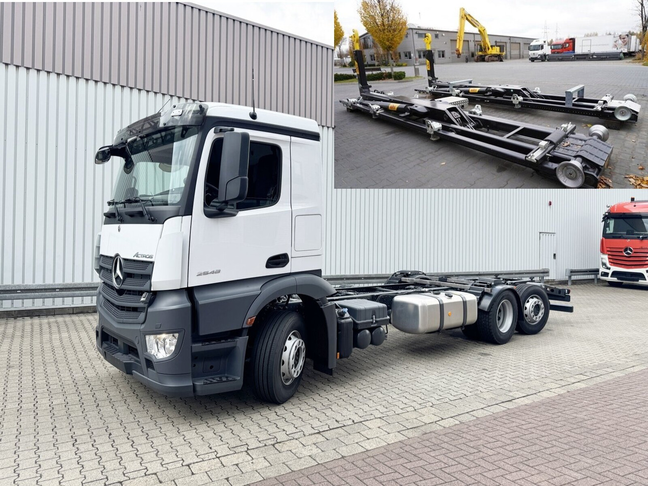 Mercedes-Benz Actros 2548 L 6x2 Actros 2548 L 6x2, Retarder, Lenk-/Liftachse - Caminhão polibenne: foto 1 Mercedes-Benz Actros 2548 L 6x2 Actros 2548 L 6x2, Retarder, Lenk-/Liftachse - Caminhão polibenne: foto 1