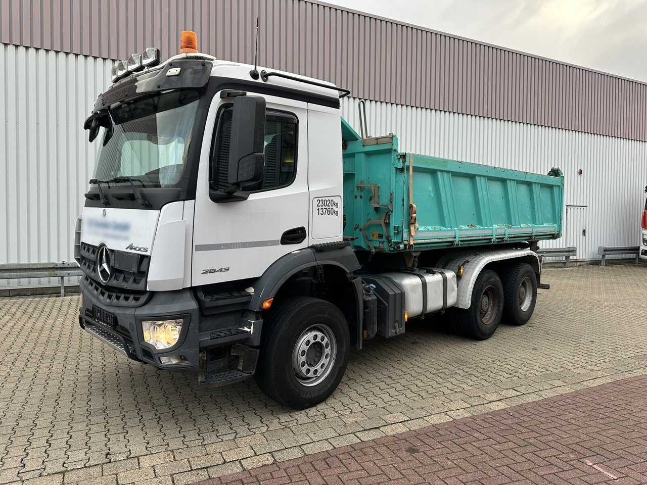 Mercedes-Benz Arocs 2643 K 6x4 Arocs 2643 K 6x4, Rollplane, Meiller - Caminhão basculante: foto 1 Mercedes-Benz Arocs 2643 K 6x4 Arocs 2643 K 6x4, Rollplane, Meiller - Caminhão basculante: foto 1
