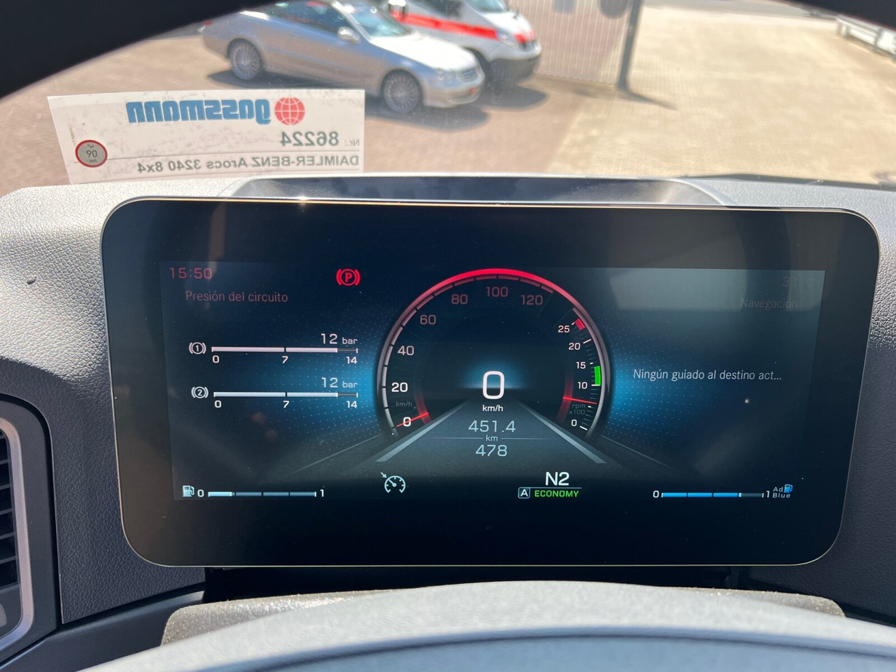 Mercedes-Benz Arocs 3240 8x4 Arocs 3240 8x4/42, Motorabtrieb - Caminhão polibenne: foto 2 Mercedes-Benz Arocs 3240 8x4 Arocs 3240 8x4/42, Motorabtrieb - Caminhão polibenne: foto 2