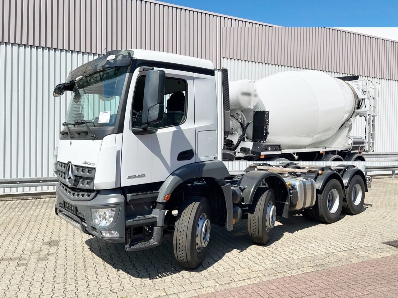 Mercedes-Benz Arocs 3240 8x4 Arocs 3240 8x4, 9/10m³ Mischer - Caminhão betoneira: foto 1 Mercedes-Benz Arocs 3240 8x4 Arocs 3240 8x4, 9/10m³ Mischer - Caminhão betoneira: foto 1