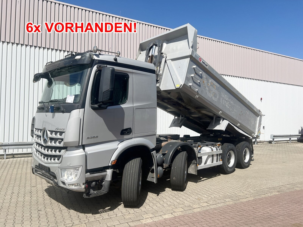 Mercedes-Benz Arocs 3251 LK 8x4/4 Arocs 3251 LK 8x4/4, Retarder, Stahlmulde ca. 15m³, hydr. Heckklappe - Dumper: foto 1 Mercedes-Benz Arocs 3251 LK 8x4/4 Arocs 3251 LK 8x4/4, Retarder, Stahlmulde ca. 15m³, hydr. Heckklappe - Dumper: foto 1