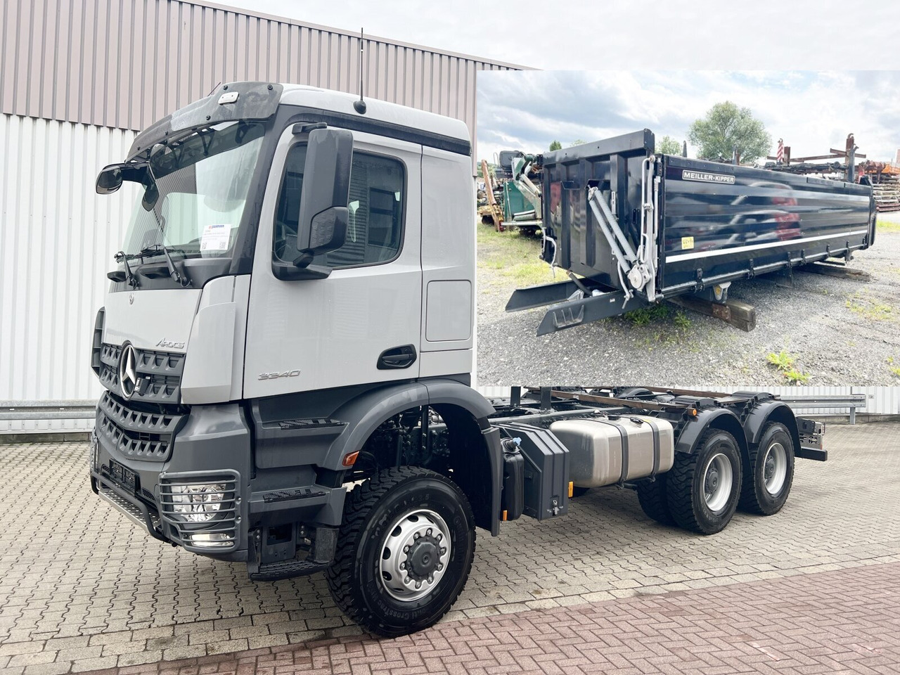 Mercedes-Benz Arocs 3340/46 A 6x6 Arocs 3340/46 A 6x6, Grounder - Caminhão basculante: foto 1 Mercedes-Benz Arocs 3340/46 A 6x6 Arocs 3340/46 A 6x6, Grounder - Caminhão basculante: foto 1