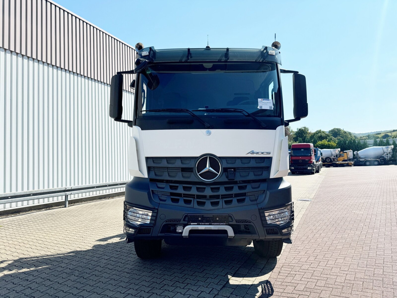 Caminhão polibenne, Caminhão grua Mercedes-Benz Arocs 3351 AK 6x6 Arocs 3351 AK 6x6, Retarder, Navi, Grounder, Kran Atlas AK 190.2E, Funk: foto 10