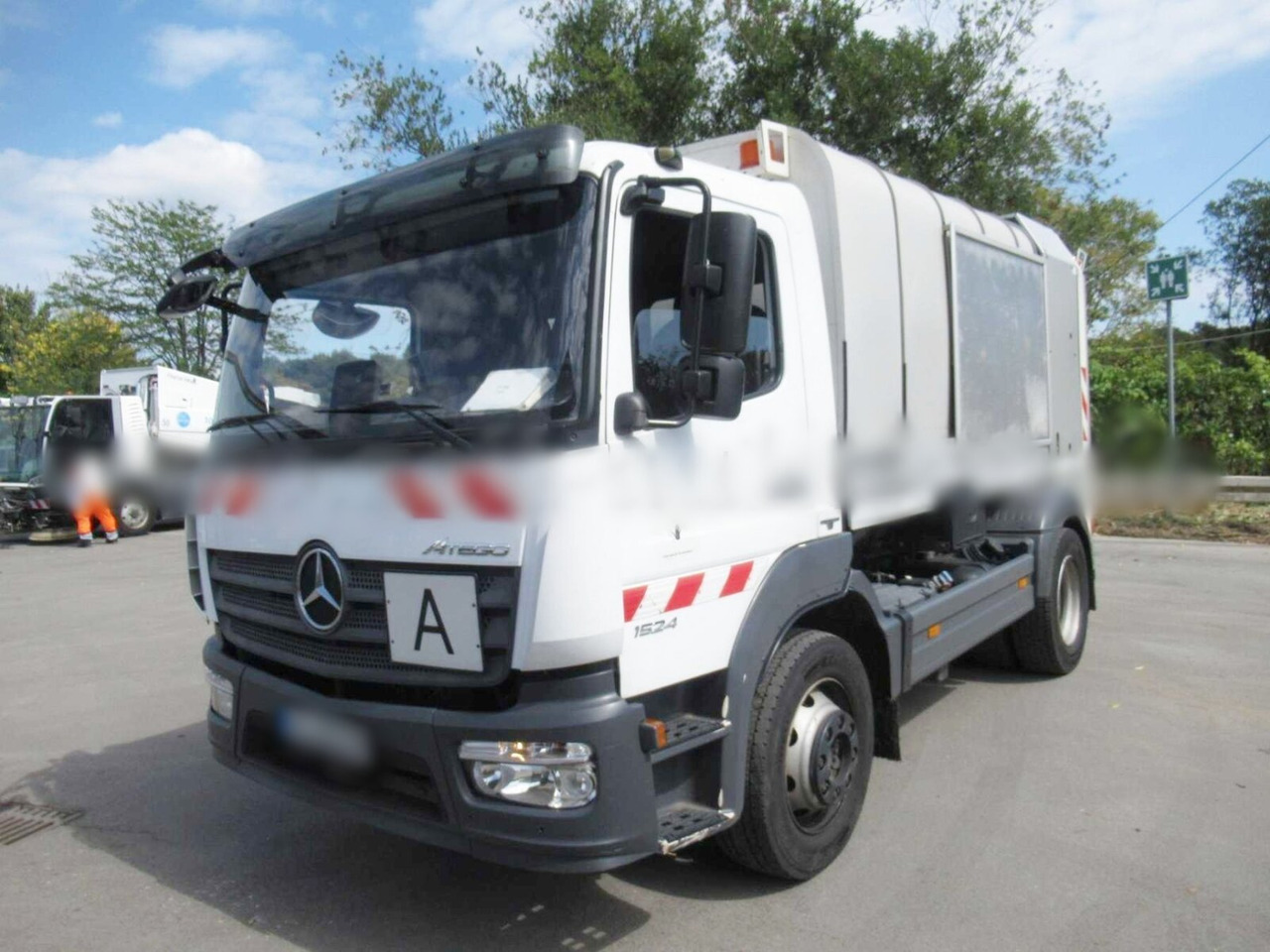 Mercedes-Benz Atego 1624 L 4x2 Atego 1624 L 4x2, Retarder, Faun Rotopress, Zöller-Schüttung - Caminhão de lixo: foto 1 Mercedes-Benz Atego 1624 L 4x2 Atego 1624 L 4x2, Retarder, Faun Rotopress, Zöller-Schüttung - Caminhão de lixo: foto 1