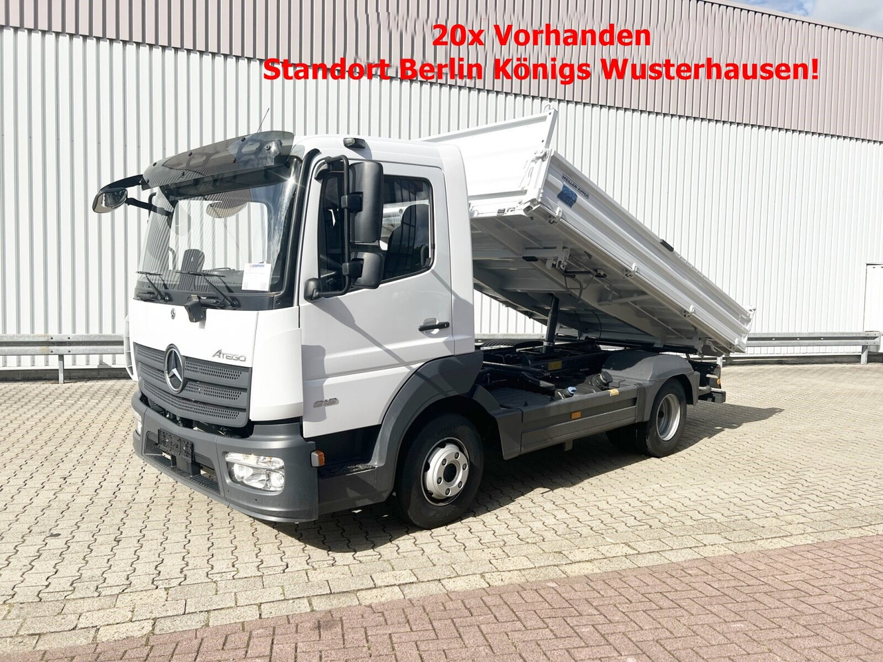 Mercedes-Benz Atego 818/23 K 4x2 Atego 818/23 K 4x2, Meiller-Kipper, mehrfach Vorhanden! - Caminhão basculante: foto 1 Mercedes-Benz Atego 818/23 K 4x2 Atego 818/23 K 4x2, Meiller-Kipper, mehrfach Vorhanden! - Caminhão basculante: foto 1
