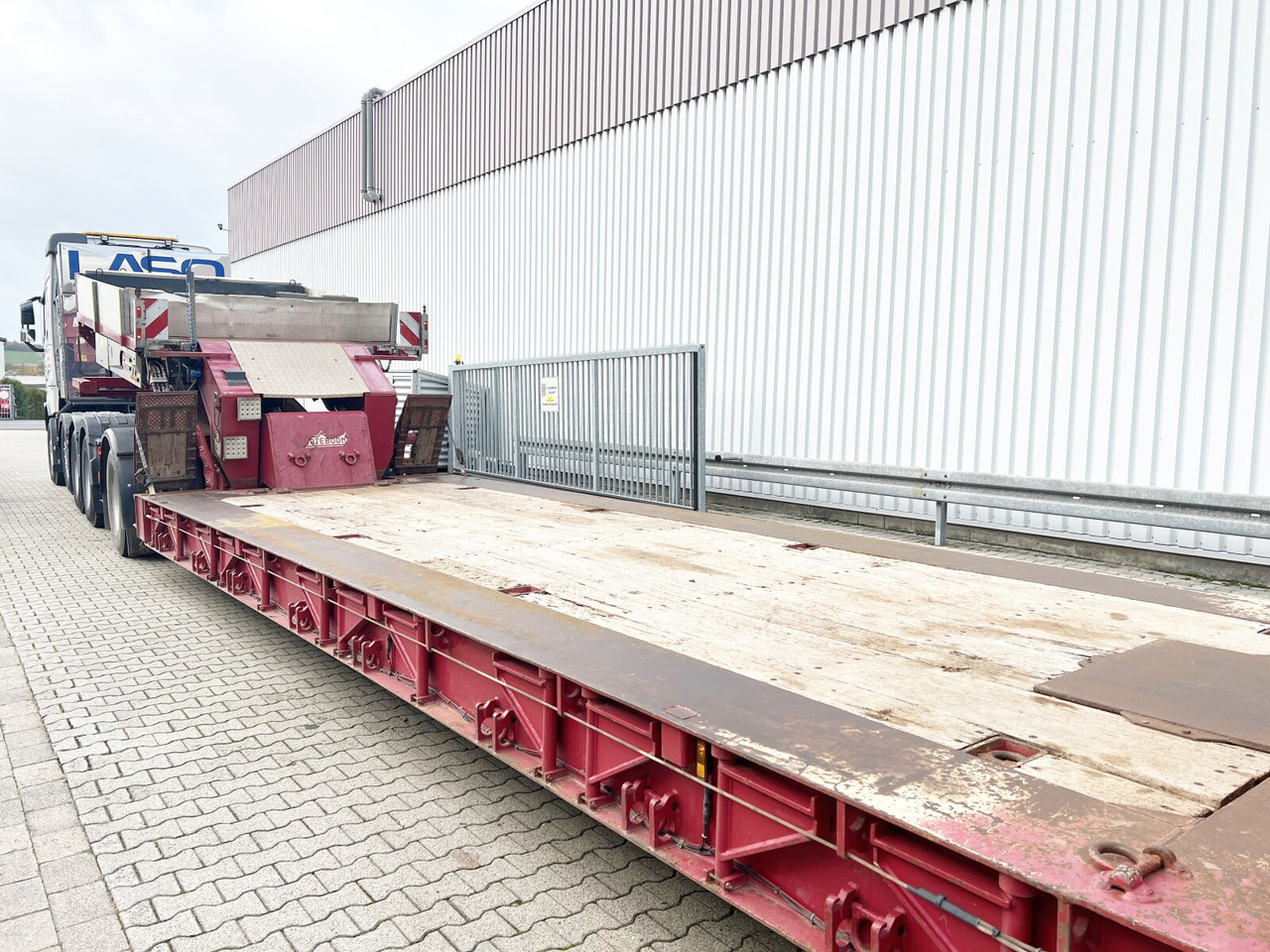 Nooteboom Euro-64-13 Euro-64-13, Jeepdolly, Tiefbett, Verbr. auf 3,2m, hydr. Lenkung - Semireboque baixa: foto 4 Nooteboom Euro-64-13 Euro-64-13, Jeepdolly, Tiefbett, Verbr. auf 3,2m, hydr. Lenkung - Semireboque baixa: foto 4