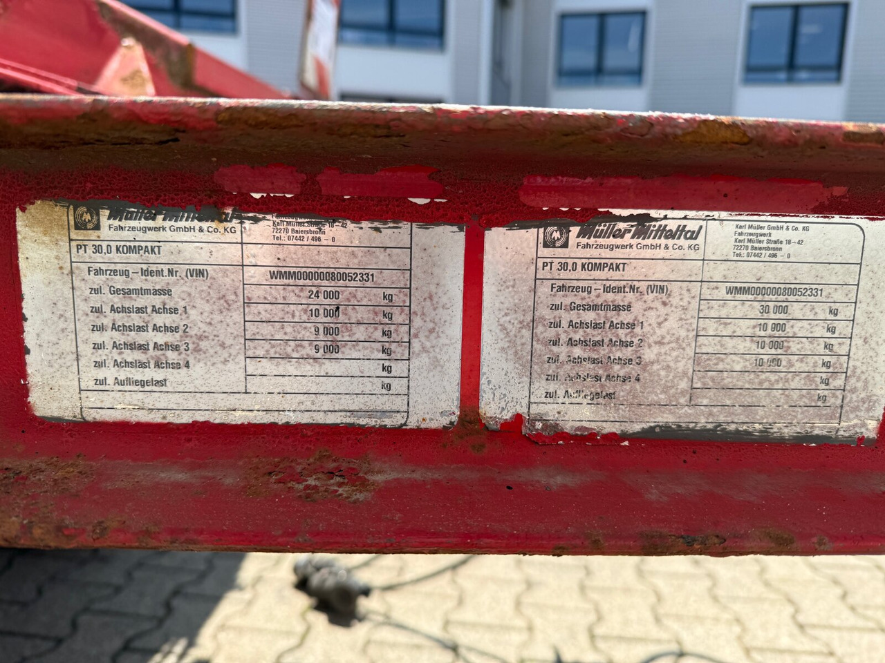 PT 30,0 Kompakt PT 30,0 Kompakt, verbr. auf 3m - Reboque baixa: foto 4 PT 30,0 Kompakt PT 30,0 Kompakt, verbr. auf 3m - Reboque baixa: foto 4