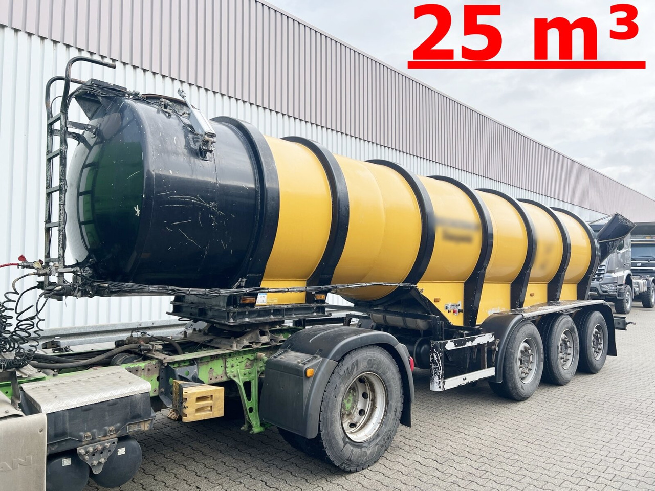 STF 35/89 TA AL Wellmeyer, STF 35/89 TA AL, ca. 25 cbm, ALU, 2xLiftachse - Semirreboque tanque: foto 1 STF 35/89 TA AL Wellmeyer, STF 35/89 TA AL, ca. 25 cbm, ALU, 2xLiftachse - Semirreboque tanque: foto 1