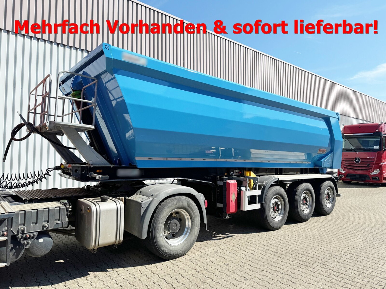 Euro ATM 24 Euro ATM 24, HARDOX Stahlmulde ca. 27m³, Liftachse - Semireboque: foto 1 Euro ATM 24 Euro ATM 24, HARDOX Stahlmulde ca. 27m³, Liftachse - Semireboque: foto 1