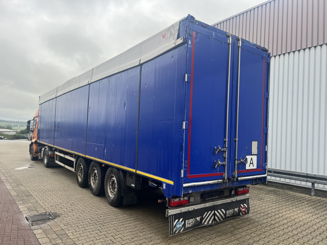 Semireboque Kraker CF 200 Kraker CF 200 Schubbodenauflieger, ca. 92m³: foto 10