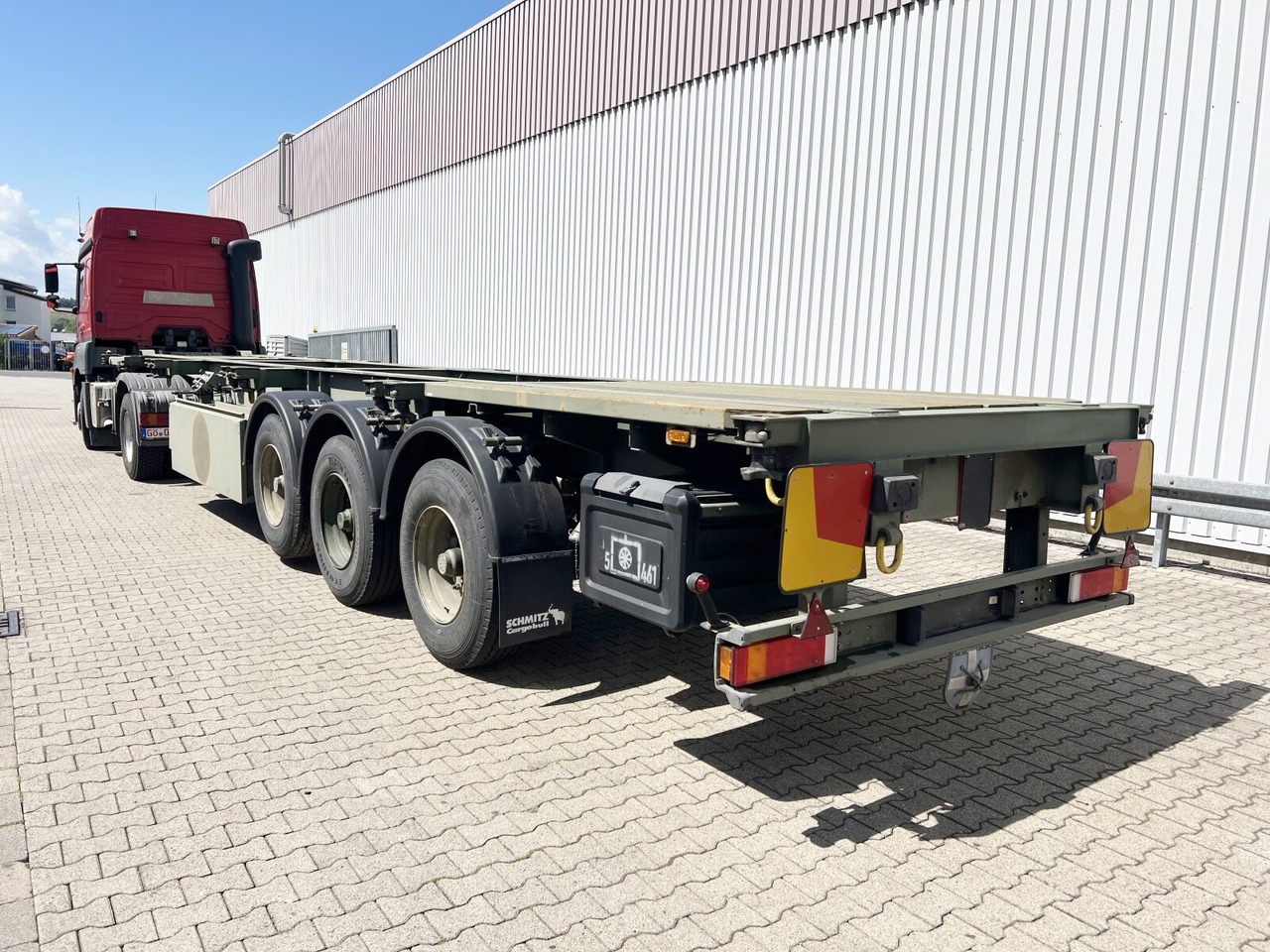 Semireboque Schmitz Cargobull SCF 24 Containerchassis SCF 24 Containerchassis, 2x20/20/30/40ft, Ex-!: foto 13