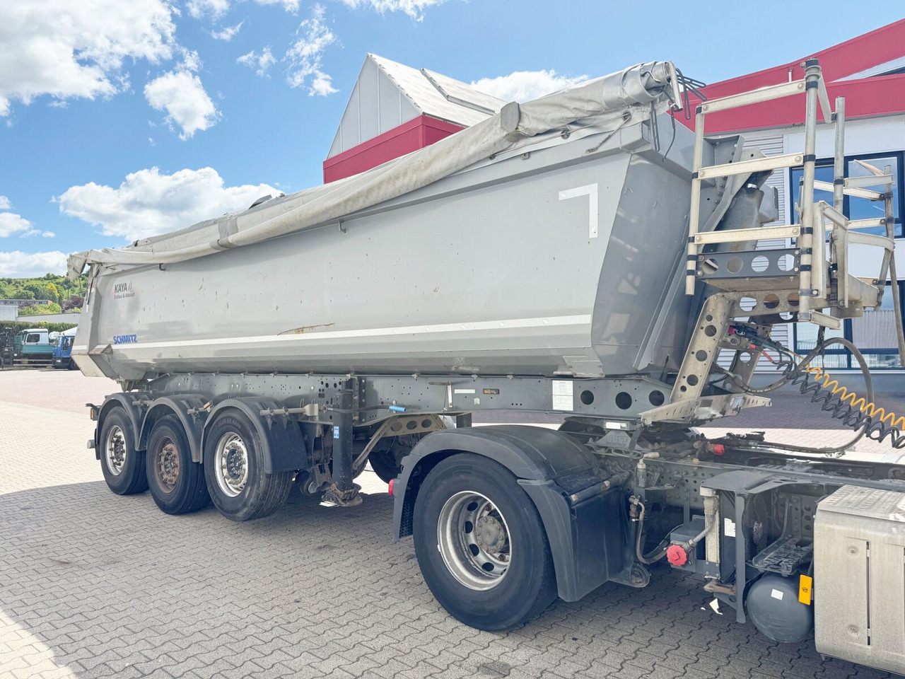 Schmitz Cargobull SKI 24 SL 7.2 SKI 24 SL 7.2, Stahlmulde ca. 24m³, Liftachse - Semireboque: foto 1 Schmitz Cargobull SKI 24 SL 7.2 SKI 24 SL 7.2, Stahlmulde ca. 24m³, Liftachse - Semireboque: foto 1