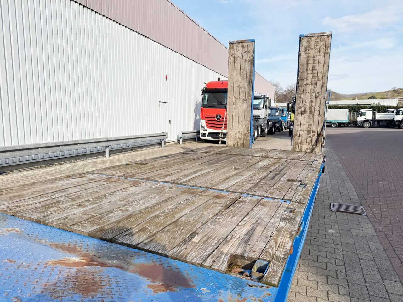 Reboque baixa para transporte de máquinas pesadas T2 T2: foto 9