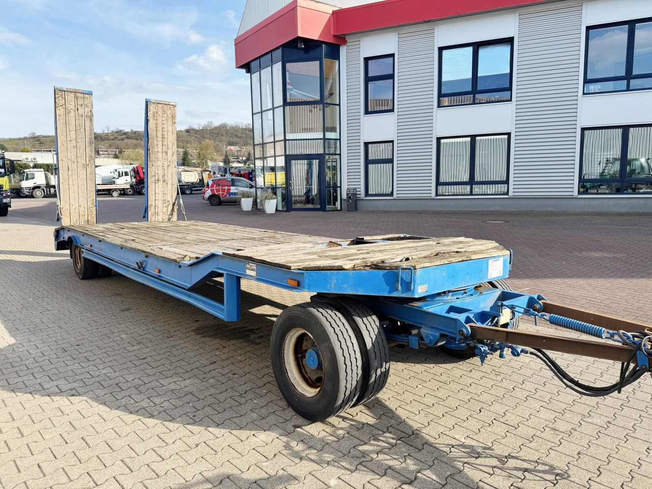 Reboque baixa para transporte de máquinas pesadas T2 T2: foto 8