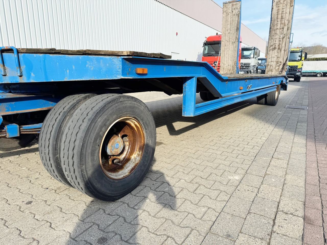 Reboque baixa para transporte de máquinas pesadas T2 T2: foto 10