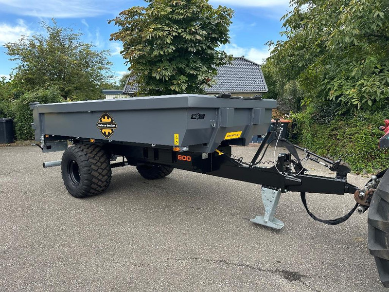 Palmse Trailer PT600E-1A bakkenwagen bakkenkar kipper dumper - Reboque basculante: foto 1 Palmse Trailer PT600E-1A bakkenwagen bakkenkar kipper dumper - Reboque basculante: foto 1