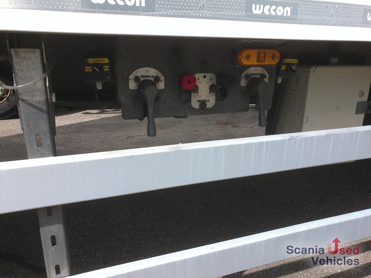 Reboque furgão WECON Durchlader mit LBW Palfinger/MBB 2,0T: foto 14